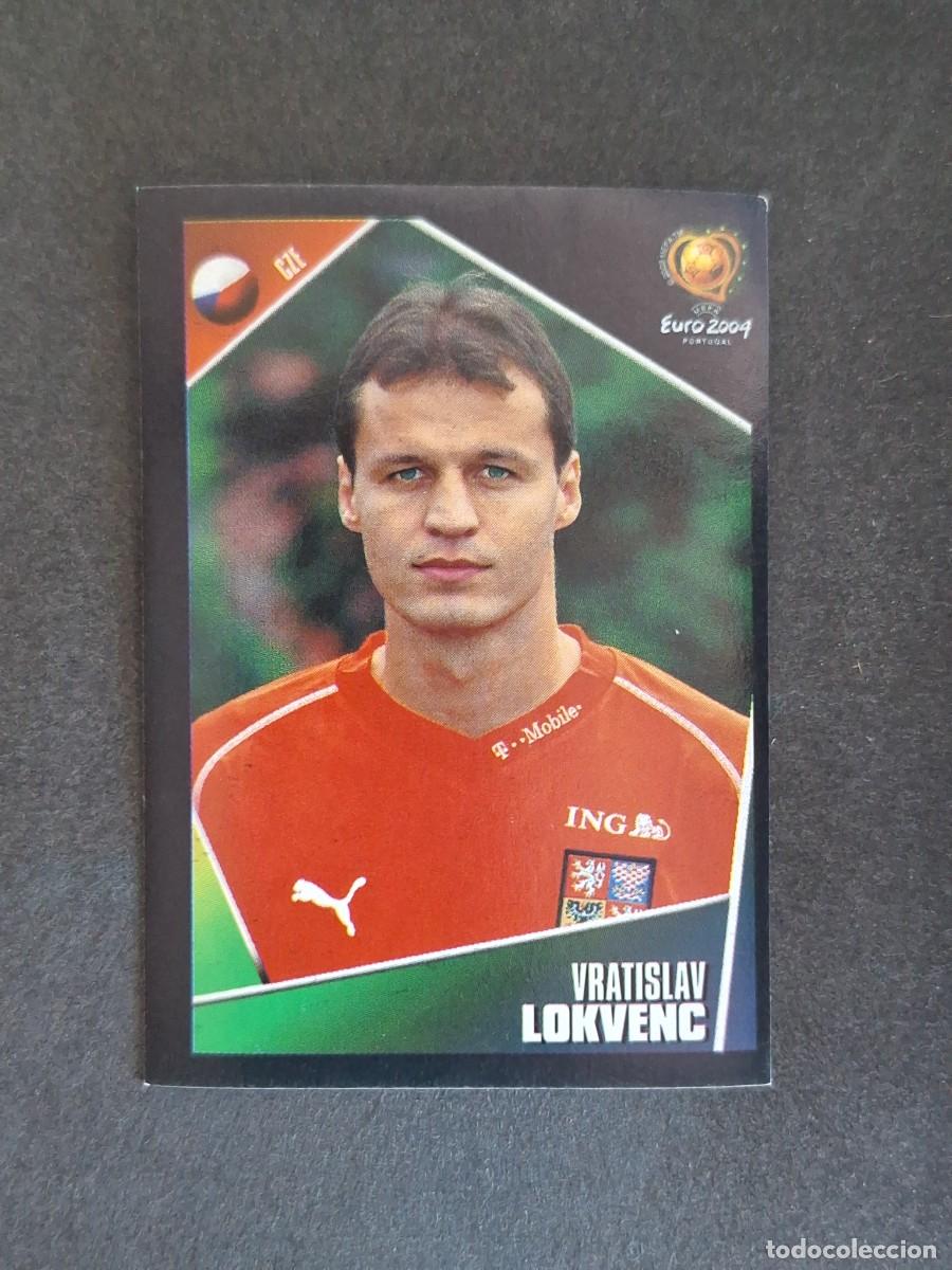 Cromos de Futebol: L2 LOKVENC SELECCION REPUBLICA CHECA 290 EUROCOPA PORTUGAL 2004 PANINI NUNCA PEGADO SIN PEGAR