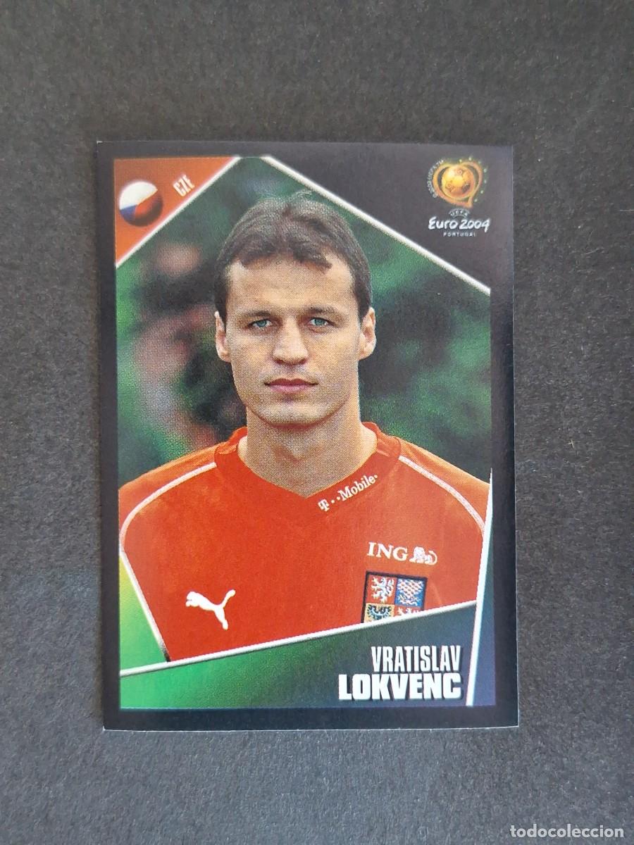 Cromos de Futebol: L2 LOKVENC SELECCION REPUBLICA CHECA 290 EUROCOPA PORTUGAL 2004 PANINI NUNCA PEGADO SIN PEGAR