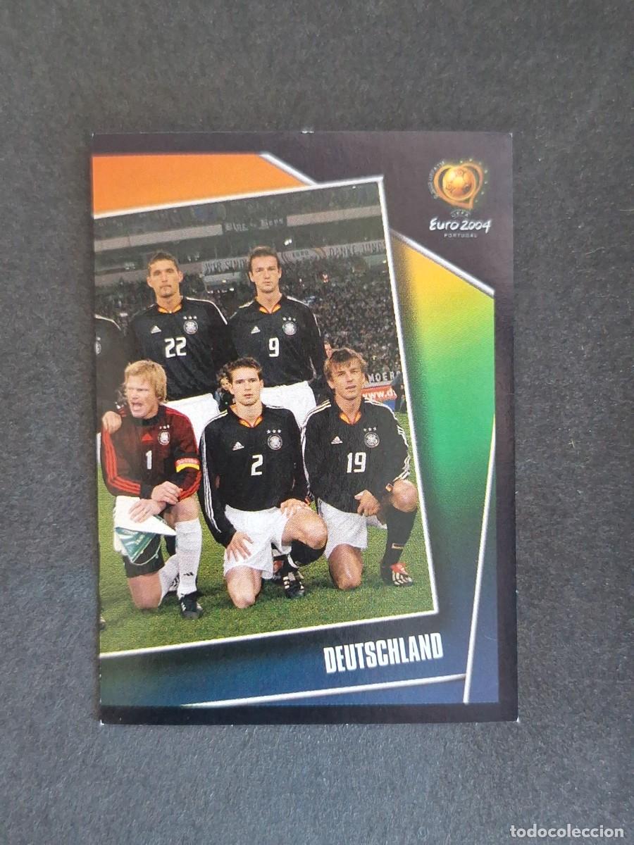 Cromos de Futebol: L2 EQUIPO SELECCION ALEMANIA 295 EUROCOPA PORTUGAL 2004 PANINI NUNCA PEGADO SIN PEGAR