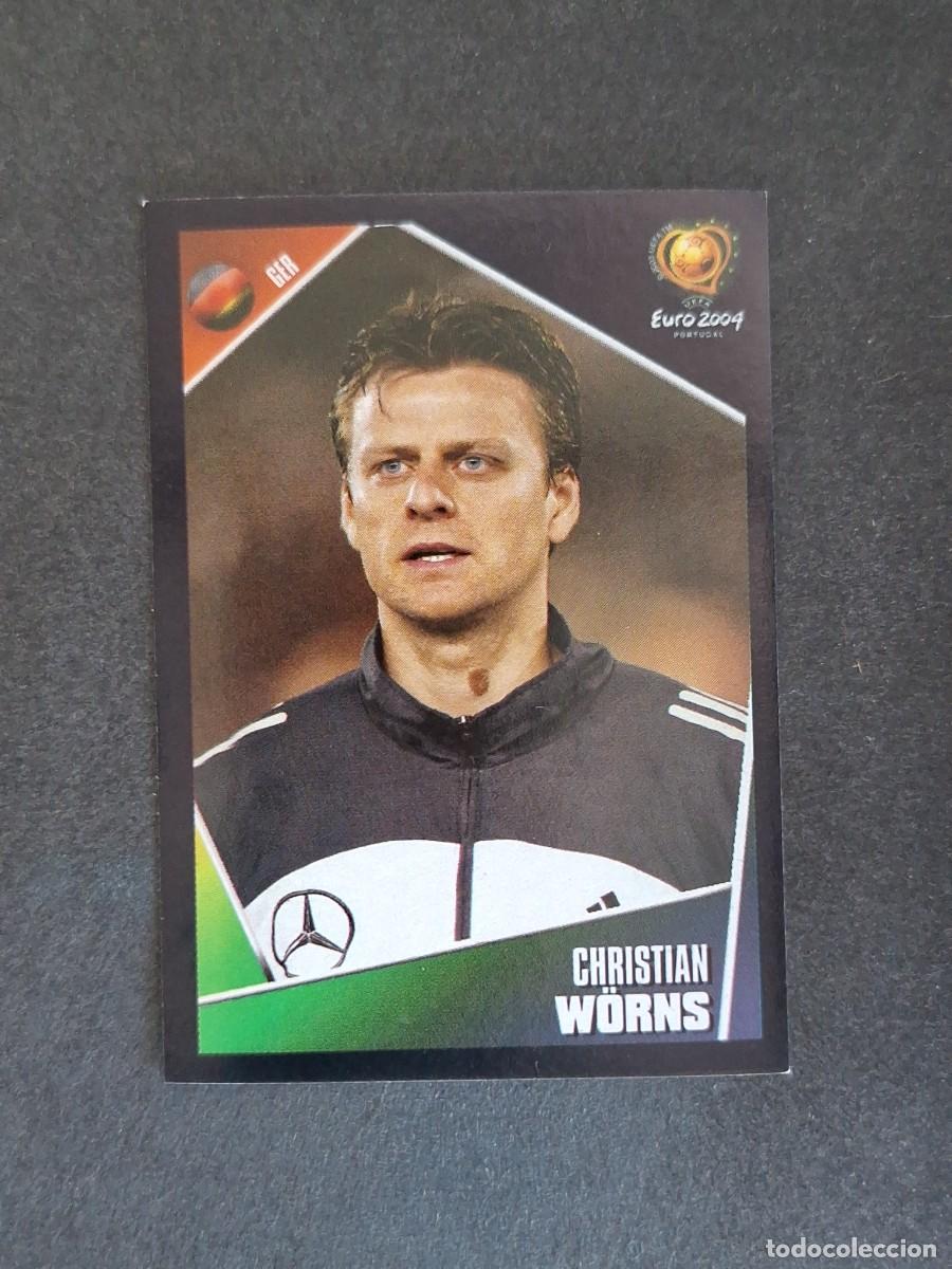 Figurine di Calcio: L2 W&Ouml;RNS SELECCION ALEMANIA 299 EUROCOPA PORTUGAL 2004 PANINI NUNCA PEGADO SIN PEGAR