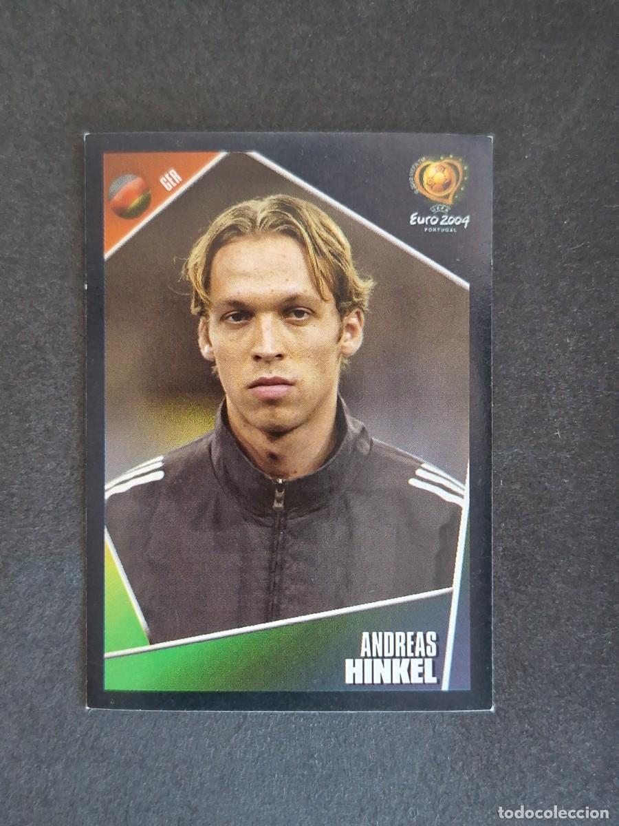 Figurine di Calcio: L2 HINKEL SELECCION ALEMANIA 300 EUROCOPA PORTUGAL 2004 PANINI NUNCA PEGADO SIN PEGAR