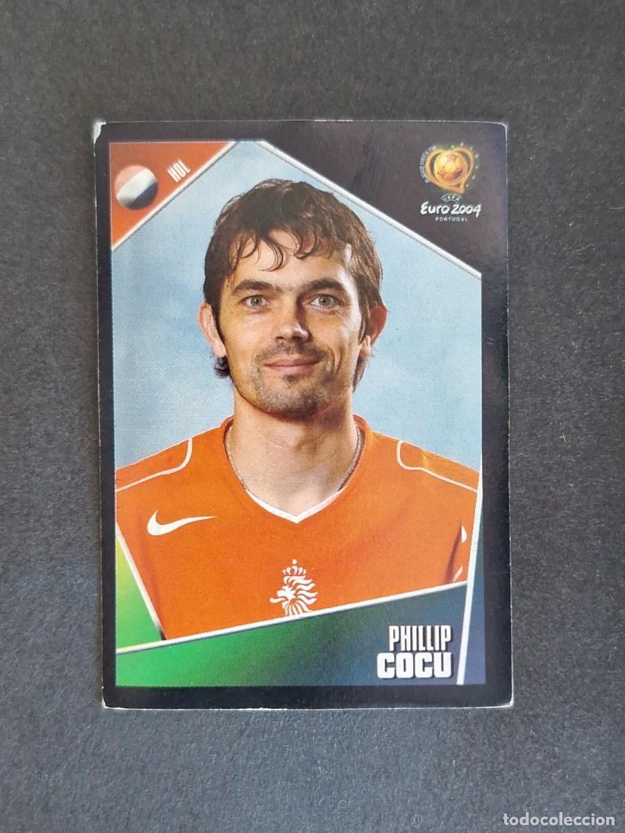 Cromos de F&uacute;tbol: L2 COCU SELECCION HOLANDA 322 EUROCOPA PORTUGAL 2004 PANINI NUNCA PEGADO SIN PEGAR