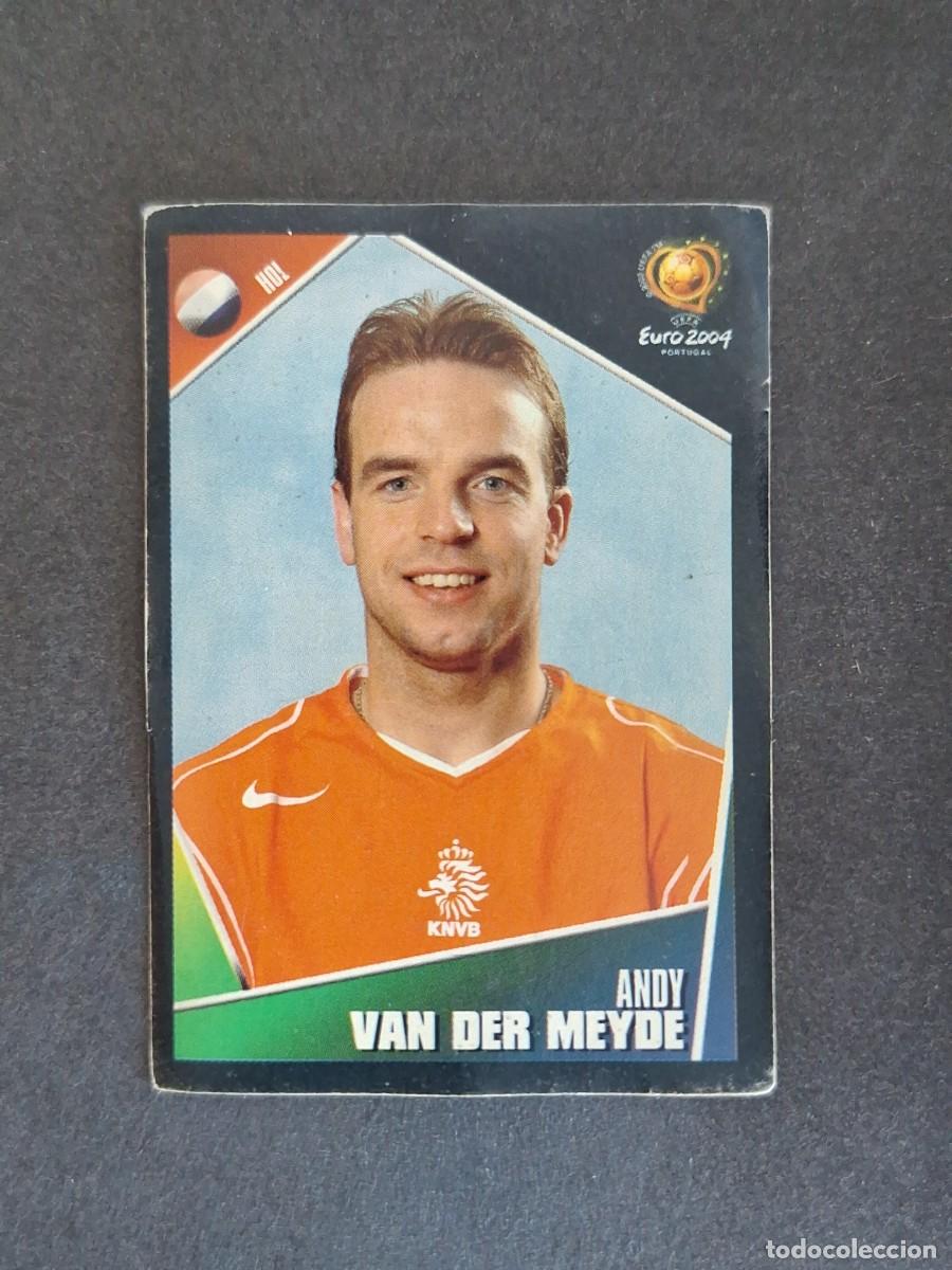 Cromos de F&uacute;tbol: L2 VAN DER MEYDE SELECCION HOLANDA 327 EUROCOPA PORTUGAL 2004 PANINI NUNCA PEGADO SIN PEGAR