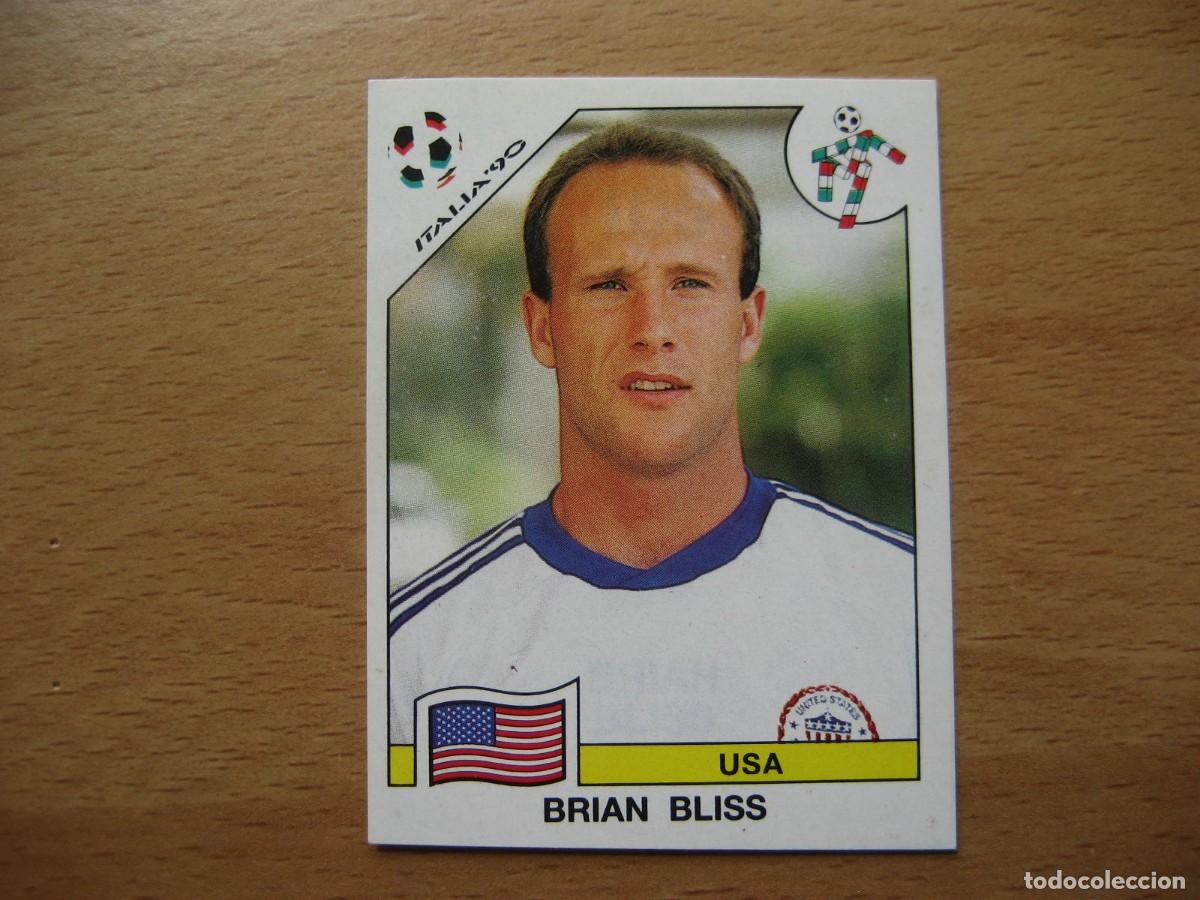 Cromos de F&uacute;tbol: 1990 ITALIA 90 - N&ordm; 105 BRIAN BLISS - USA - PANINI