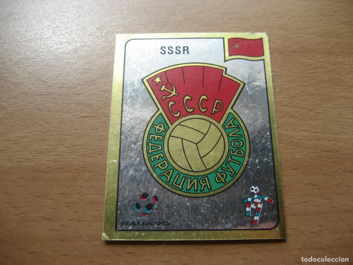 Cromos de F&uacute;tbol: 1990 ITALIA 90 - N&ordm; 133 ESCUDO - URSS - PANINI