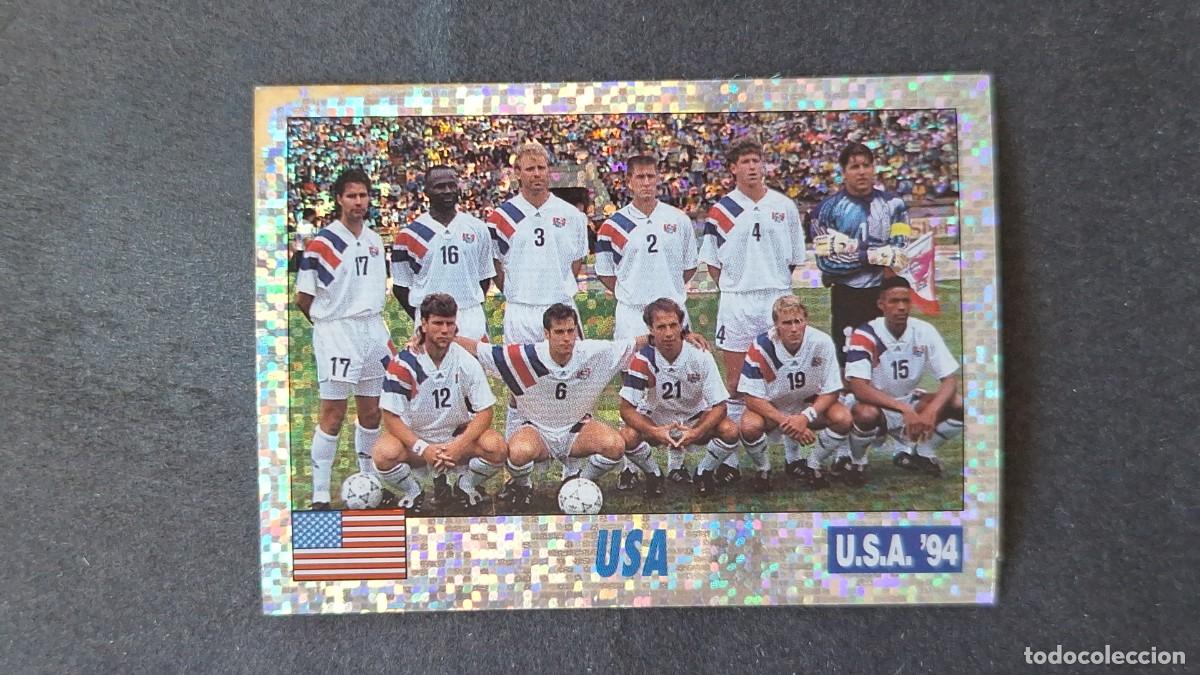 Cromos de Futebol: L2 EQUIPO SELECCION USA MUNDIAL U.S.A. 94 SERVICE LINE NUNCA PEGADO SIN PEGAR