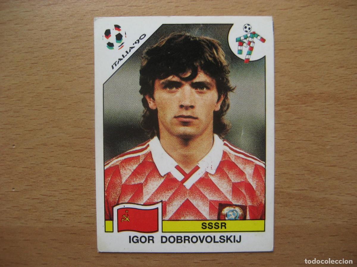 Cromos de Futebol: 1990 ITALIA 90 - N&ordm; 150 IGOR DOBROVOLSKIJ - URSS - PANINI