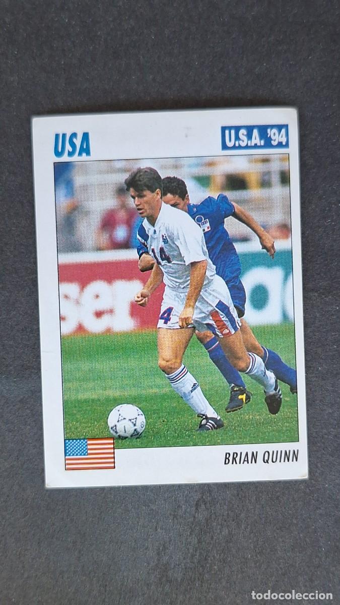 Figurine di Calcio: L2 BRIAN QUINN SELECCION USA MUNDIAL U.S.A. 94 SERVICE LINE NUNCA PEGADO SIN PEGAR