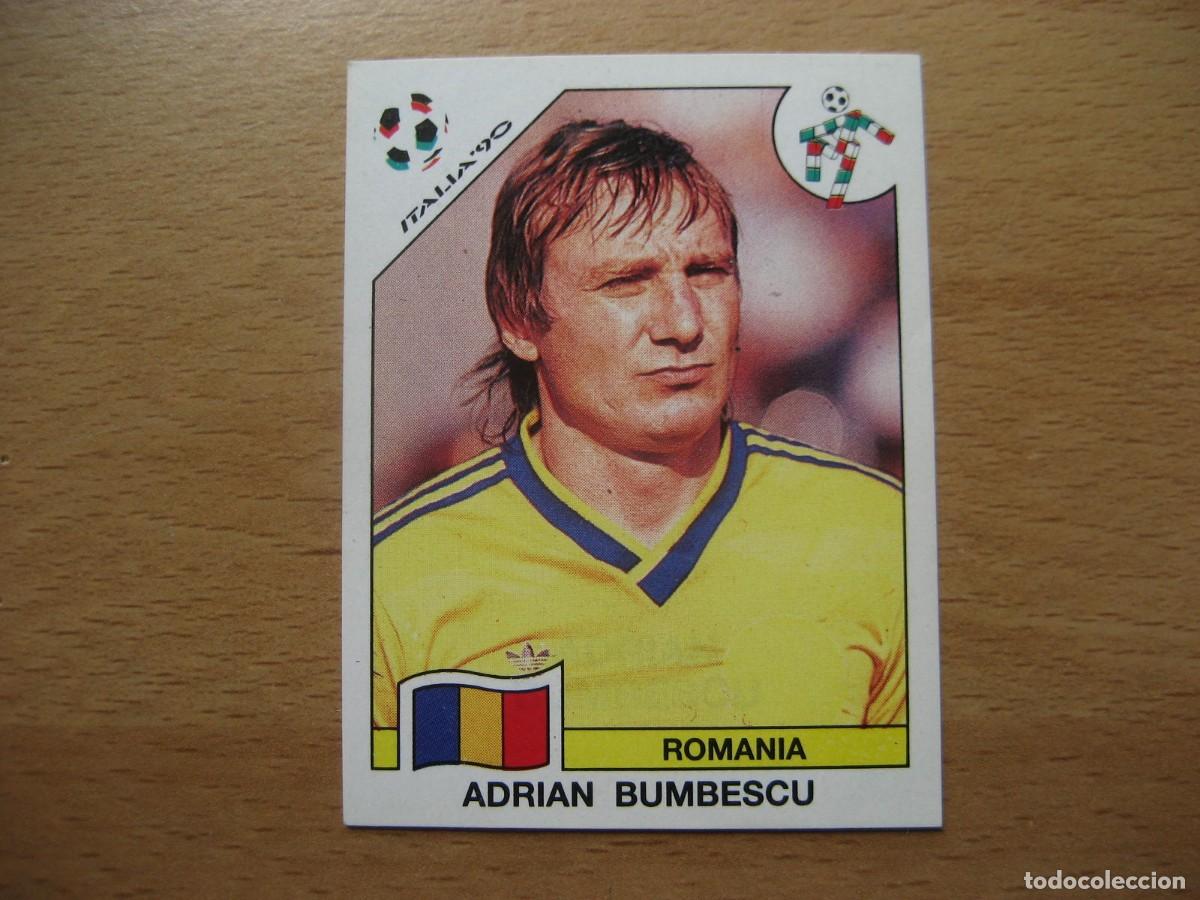 Figurine di Calcio: 1990 ITALIA 90 - N&ordm; 160 ADRIAN BUMBESCU - RUMANIA - PANINI