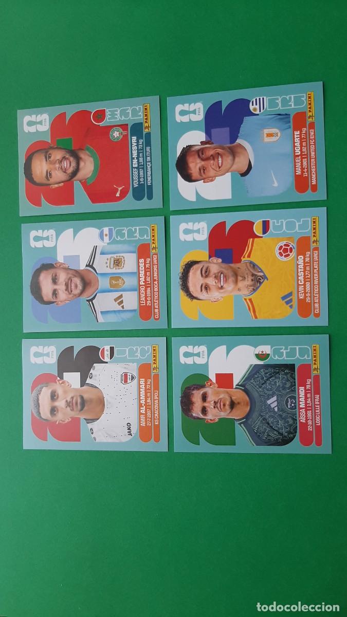 Cromos de F&uacute;tbol: (PANINI) LOTE DE 6 CROMOS PANINI MUNDIAL 2026 FIFA