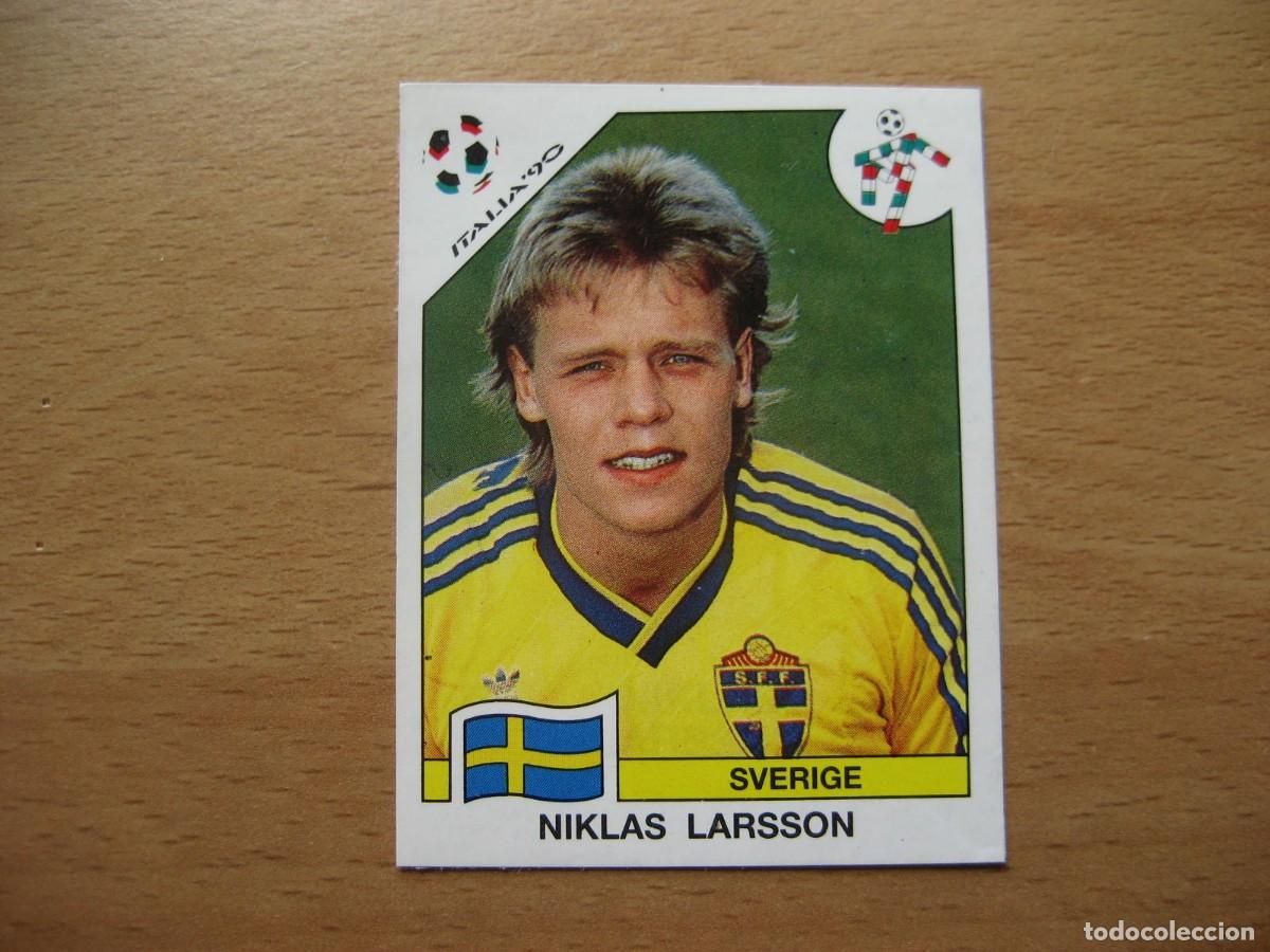 Cromos de F&uacute;tbol: 1990 ITALIA 90 - N&ordm; 243 NIKLAS LARSSON - SUECIA - PANINI