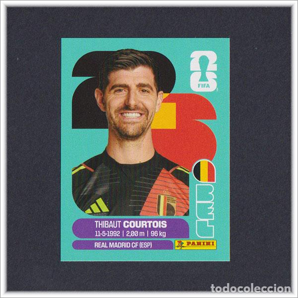 Cromos de F&uacute;tbol: FIFA WORLD CUP 2026 26 MUNDIAL PANINI COURTOIS BEL 2 BELGICA COLECCI&Oacute;N ALBUM LIGA STICKER