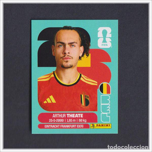 Cromos de F&uacute;tbol: FIFA WORLD CUP 2026 26 MUNDIAL PANINI THEATE BEL 3 BELGICA COLECCI&Oacute;N ALBUM LIGA STICKER