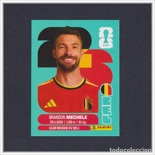 Cromos de F&uacute;tbol: FIFA WORLD CUP 2026 26 MUNDIAL PANINI MECHELE BEL 6 BELGICA COLECCI&Oacute;N ALBUM LIGA STICKER
