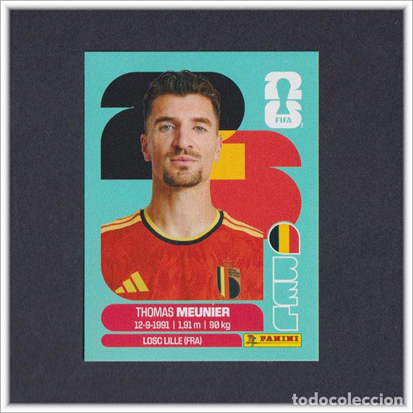Cromos de F&uacute;tbol: FIFA WORLD CUP 2026 26 MUNDIAL PANINI MEUNIER BEL 8 BELGICA COLECCI&Oacute;N ALBUM LIGA STICKER