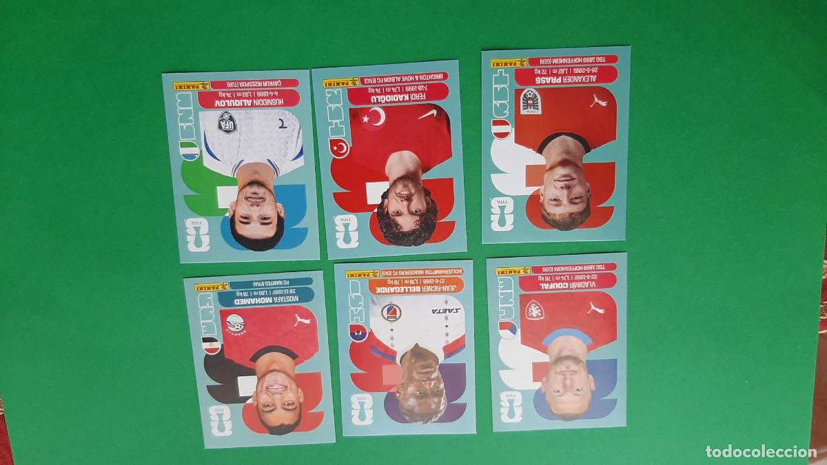 Cromos de F&uacute;tbol: (PANINI) LOTE DE 6 CROMOS PANINI MUNDIAL 2026 FIFA