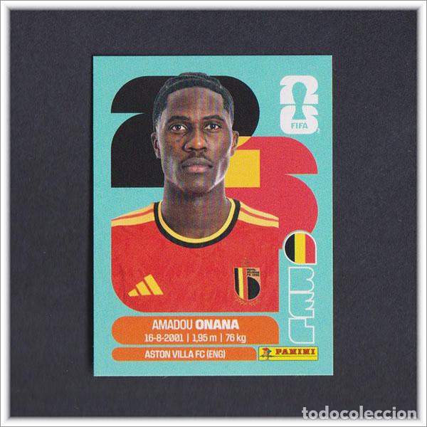 Cromos de F&uacute;tbol: FIFA WORLD CUP 2026 26 MUNDIAL PANINI ONANA BEL 10 BELGICA COLECCI&Oacute;N ALBUM LIGA STICKER