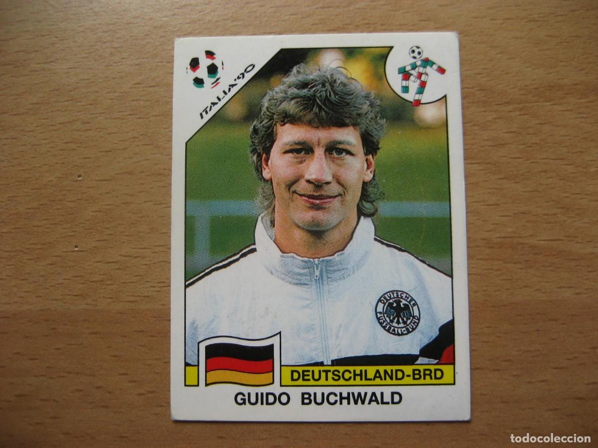 Cromos de F&uacute;tbol: 1990 ITALIA 90 - N&ordm; 255 GUIDO BUCHWALD - ALEMANIA - PANINI
