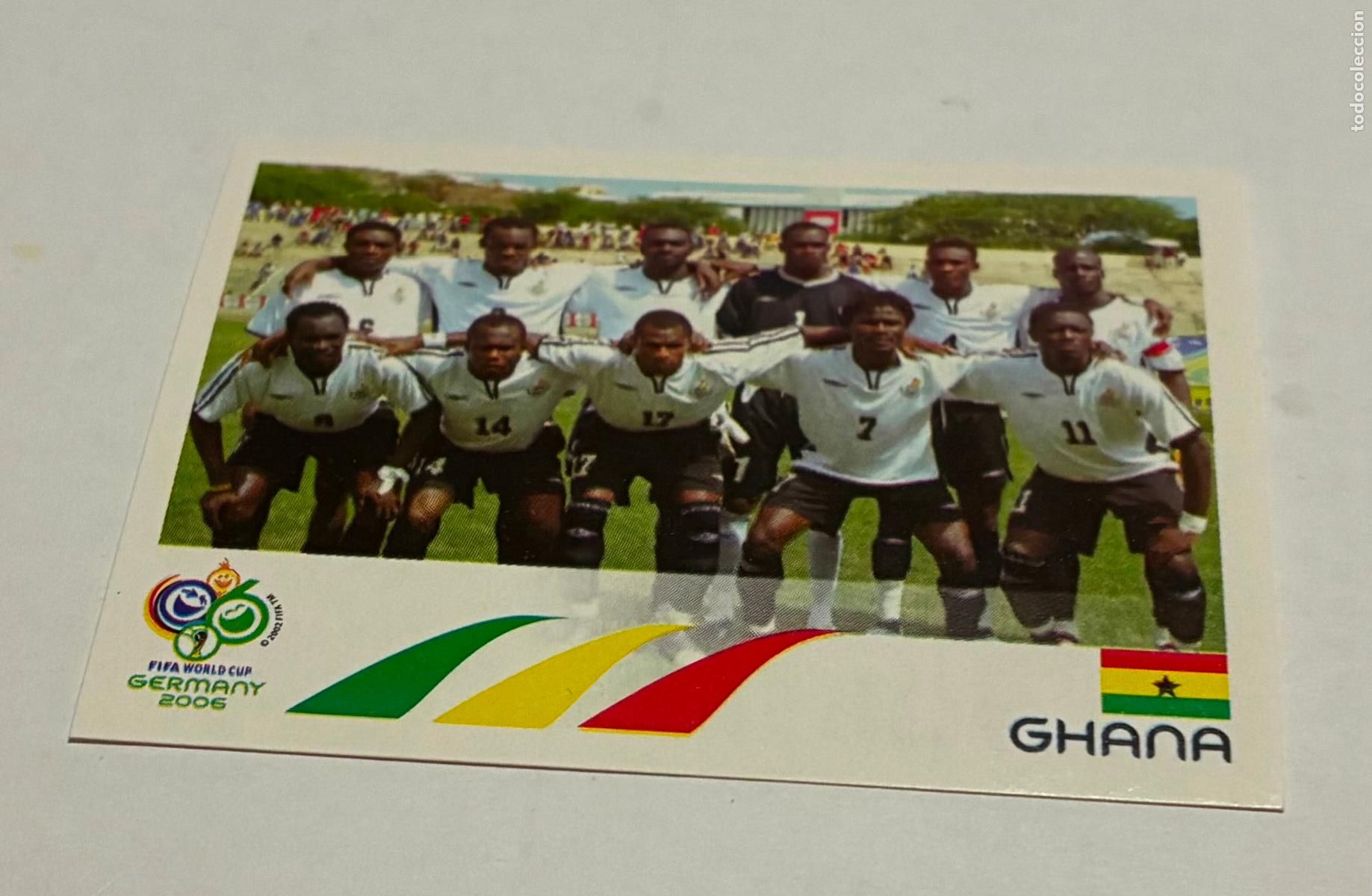 Cromos de F&uacute;tbol: CROMO FUTBOL MUNDIAL 2006 ALEMANIA, PANINI, Numero 312, ALINEACION GHANA