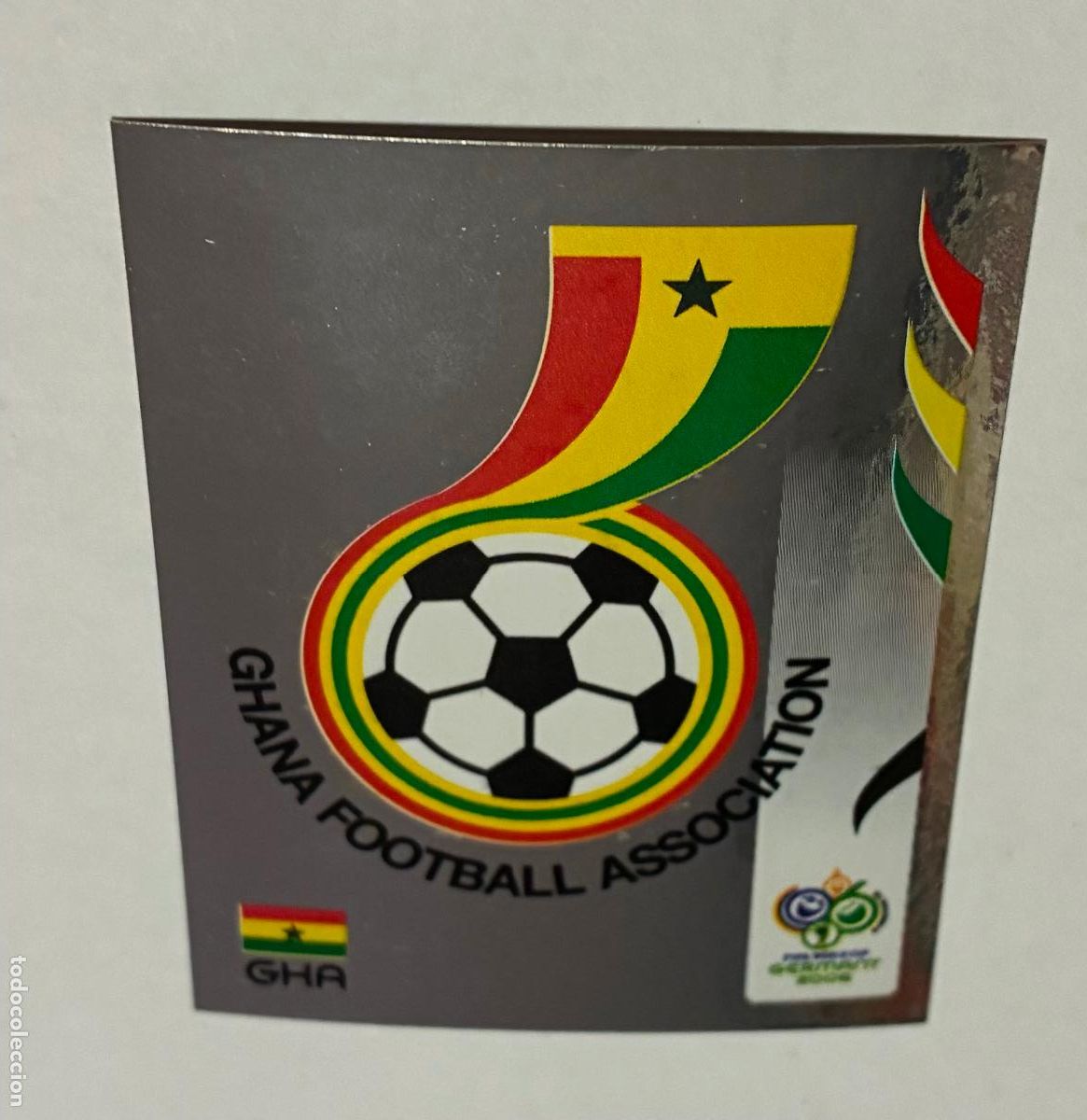 Cromos de F&uacute;tbol: CROMO FUTBOL MUNDIAL ALEMANIA 2006, PANINI, Numero 311 ESCUDO GHANA