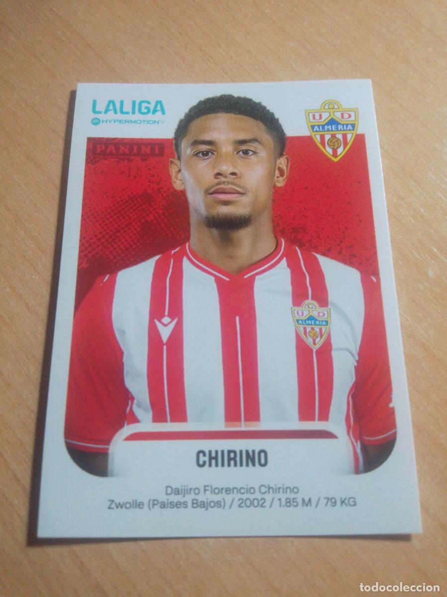 Cromos de F&uacute;tbol: 25 A CHIRINO DEL ALMER&Iacute;A 2&ordf; DIVISION HYPERMOTION 25 26 PANINI 2025 2026 NUEVO