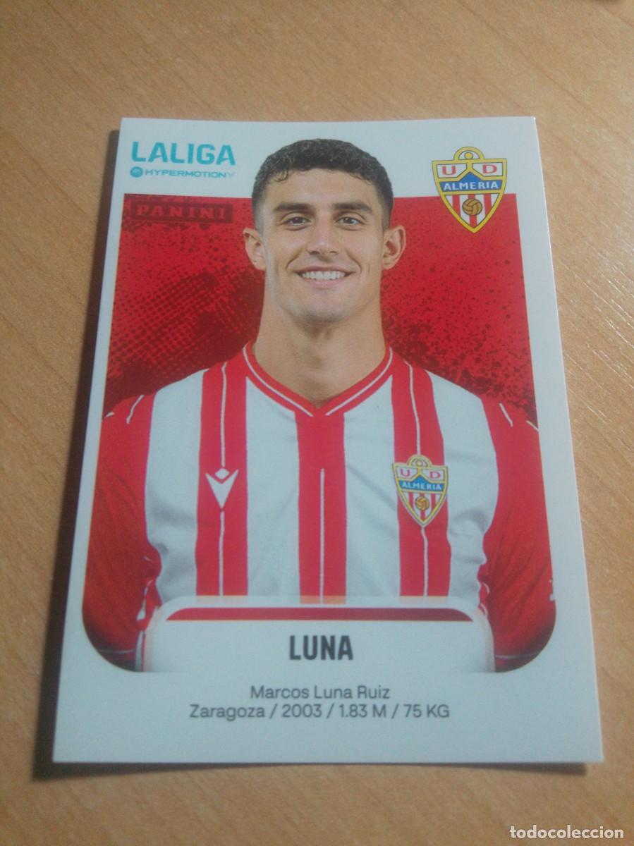 Figurine di Calcio: 25 B LUNA DEL ALMER&Iacute;A 2&ordf; DIVISION HYPERMOTION 25 26 PANINI 2025 2026 NUEVO