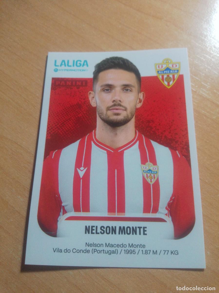 Cromos de Futebol: 26 A NELSON MONTE DEL ALMER&Iacute;A 2&ordf; DIVISION HYPERMOTION 25 26 PANINI 2025 2026 NUEVO