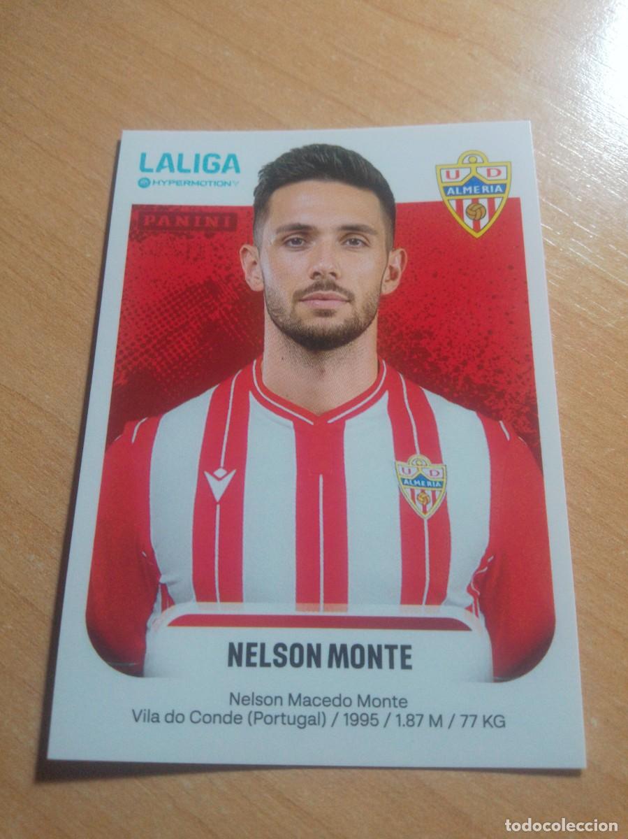 Cromos de Futebol: 26 A NELSON MONTE DEL ALMER&Iacute;A 2&ordf; DIVISION HYPERMOTION 25 26 PANINI 2025 2026 NUEVO