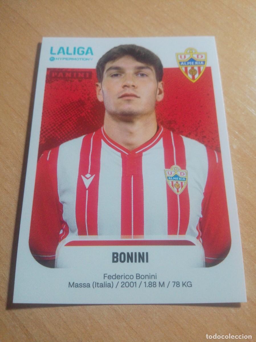 Football Stickers: 28 BONINI DEL ALMER&Iacute;A 2&ordf; DIVISION HYPERMOTION 25 26 PANINI 2025 2026 NUEVO