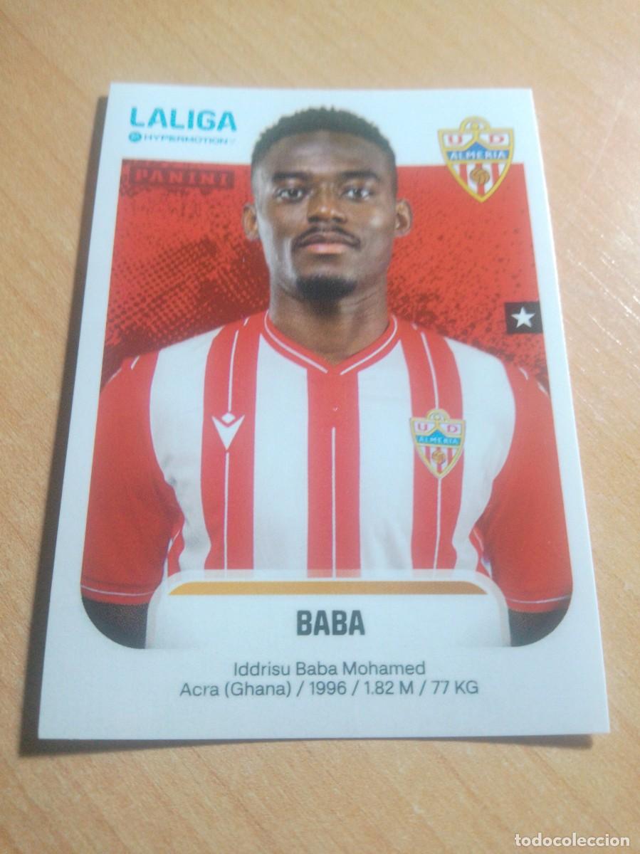 Cromos de Futebol: 30 BABA DEL ALMER&Iacute;A 2&ordf; DIVISION HYPERMOTION 25 26 PANINI 2025 2026 NUEVO