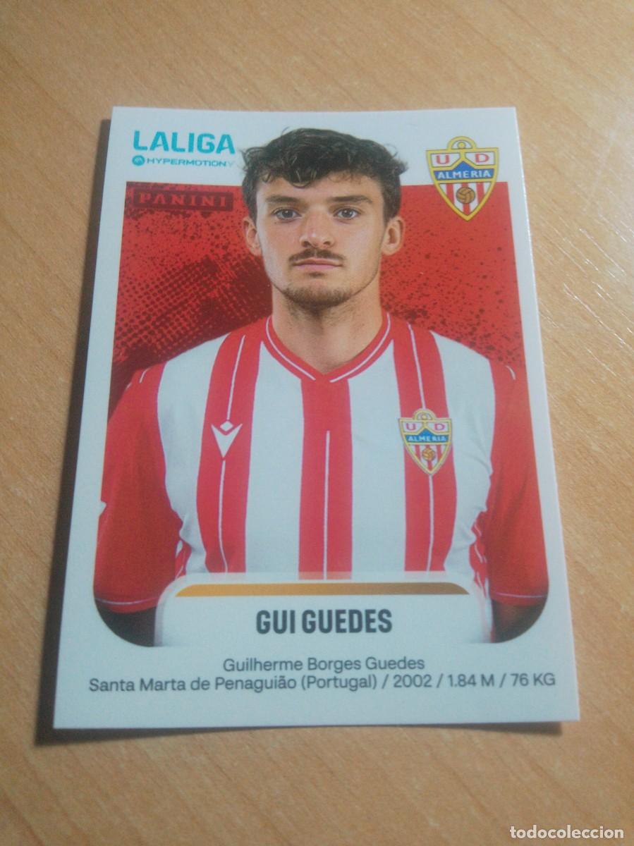 Cromos de Futebol: 31 GUI GUEDES DEL ALMER&Iacute;A 2&ordf; DIVISION HYPERMOTION 25 26 PANINI 2025 2026 NUEVO