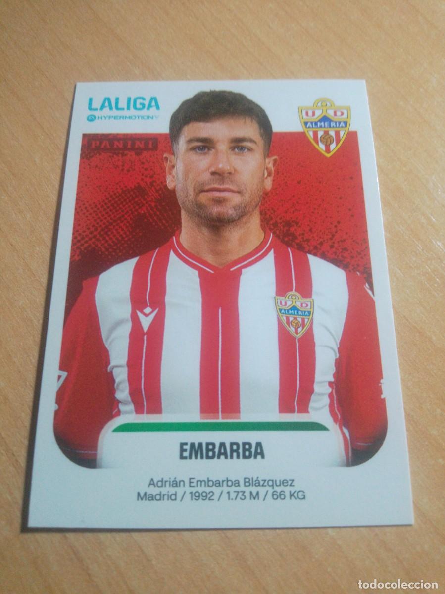 Football Stickers: 37 EMBARBA DEL ALMER&Iacute;A 2&ordf; DIVISION HYPERMOTION 25 26 PANINI 2025 2026 NUEVO