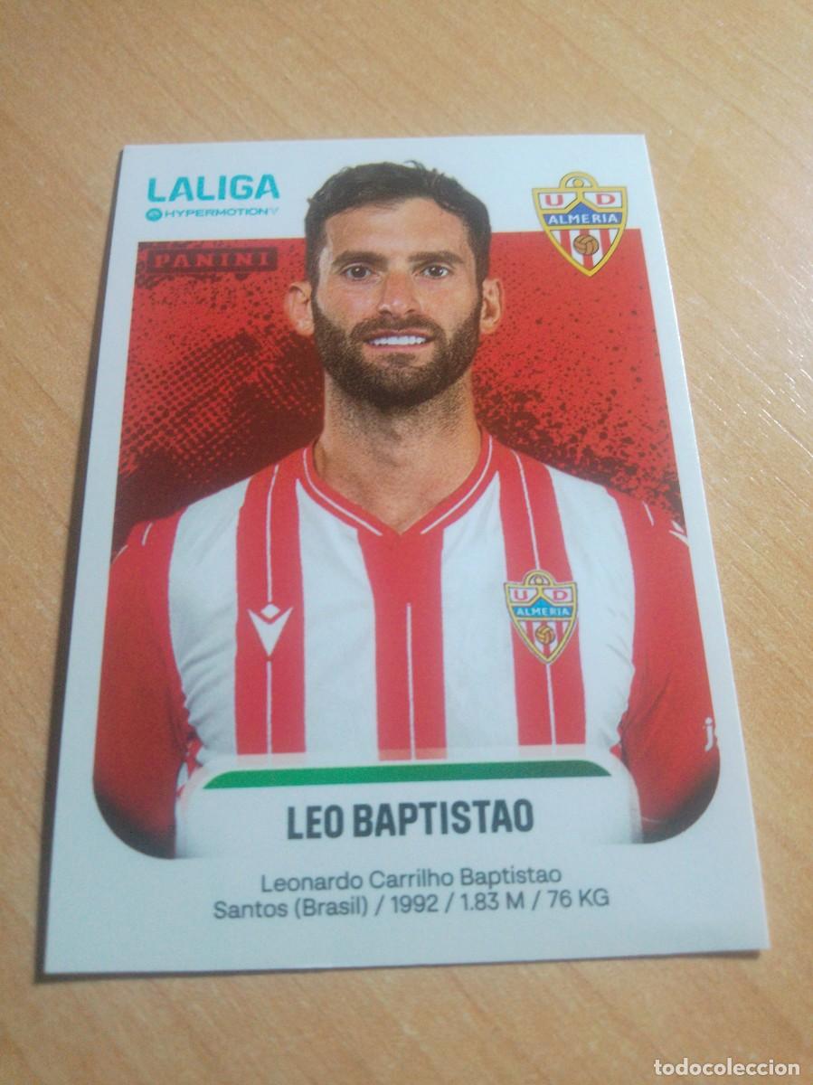 Cromos de Futebol: 38 LEO BAPTISTAO DEL ALMER&Iacute;A 2&ordf; DIVISION HYPERMOTION 25 26 PANINI 2025 2026 NUEVO