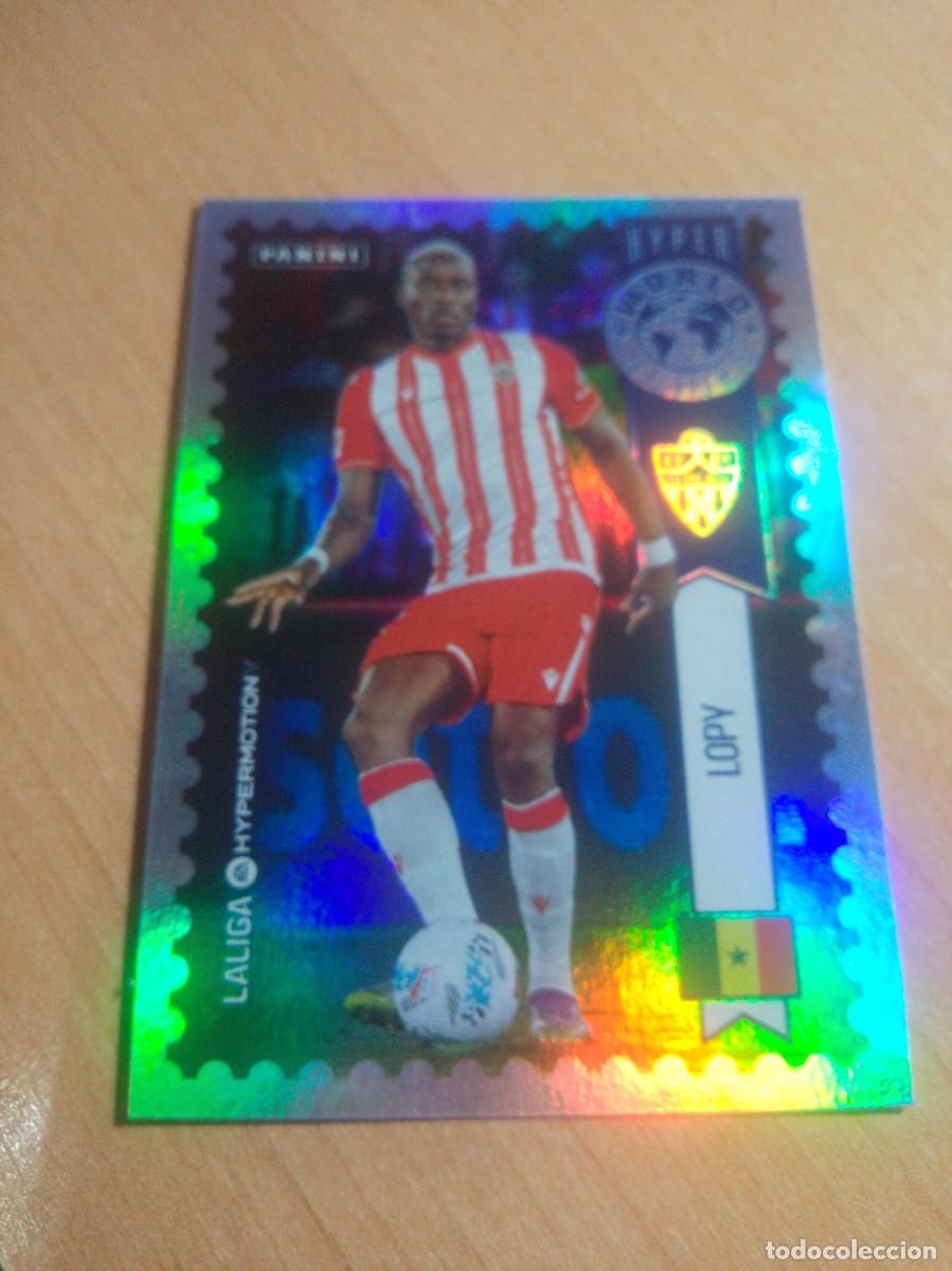 Cromos de Futebol: 449 LOPY WORLD SERIES DEL ALMER&Iacute;A 2&ordf; DIVISION HYPERMOTION 25 26 PANINI 2025 2026 NUEVO