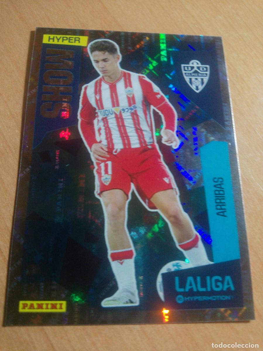 Cromos de Futebol: 423 ARRIBAS HYPER SHOW DEL ALMER&Iacute;A 2&ordf; DIVISION HYPERMOTION 25 26 PANINI 2025 2026 NUEVO
