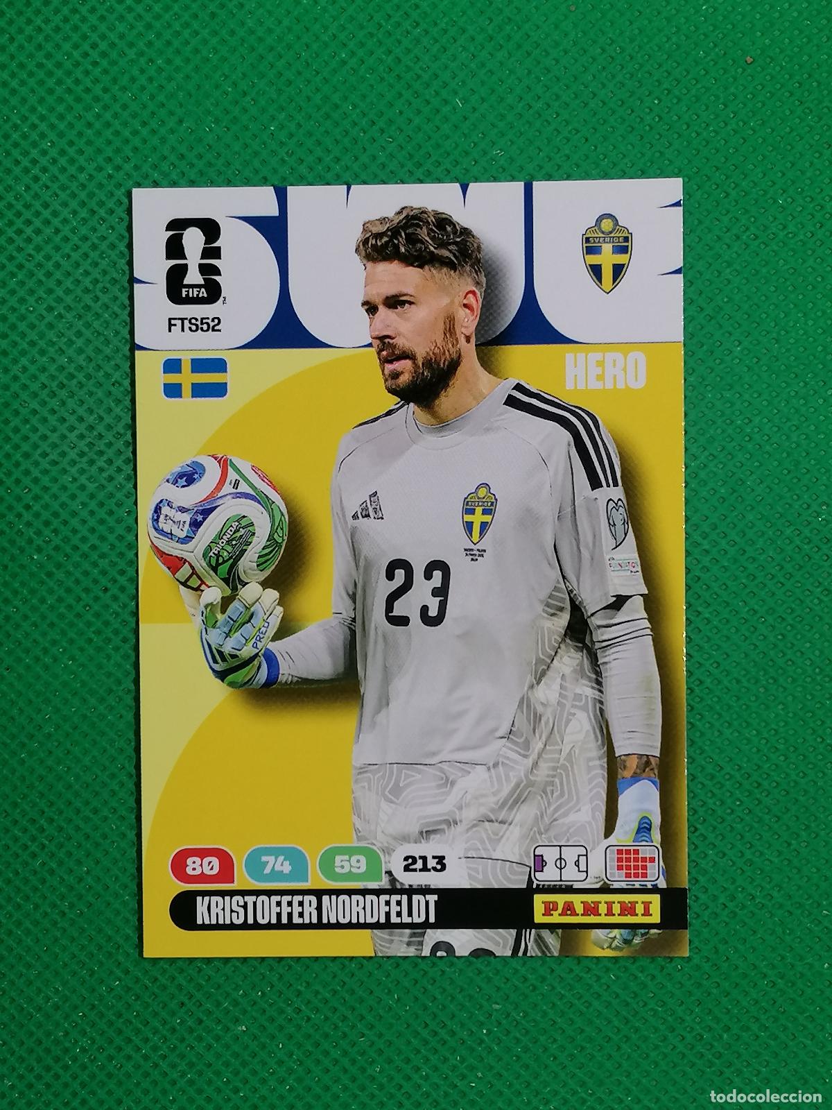 Cromos de Futebol: FTS52 KRISTOFFER NORDFELT SUECIA UPDATE ⚽ PANINI ADRENALYN FIFA WORLD CUP 26 2026 ⚽