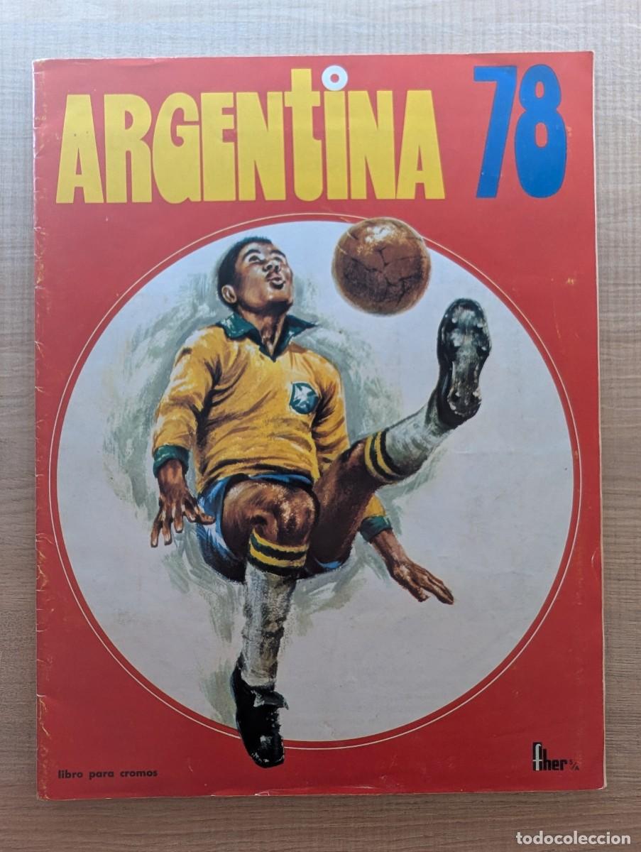 Cromos de F&uacute;tbol: &Aacute;lbum Argentina 1978 Casi completo (299 de 300).