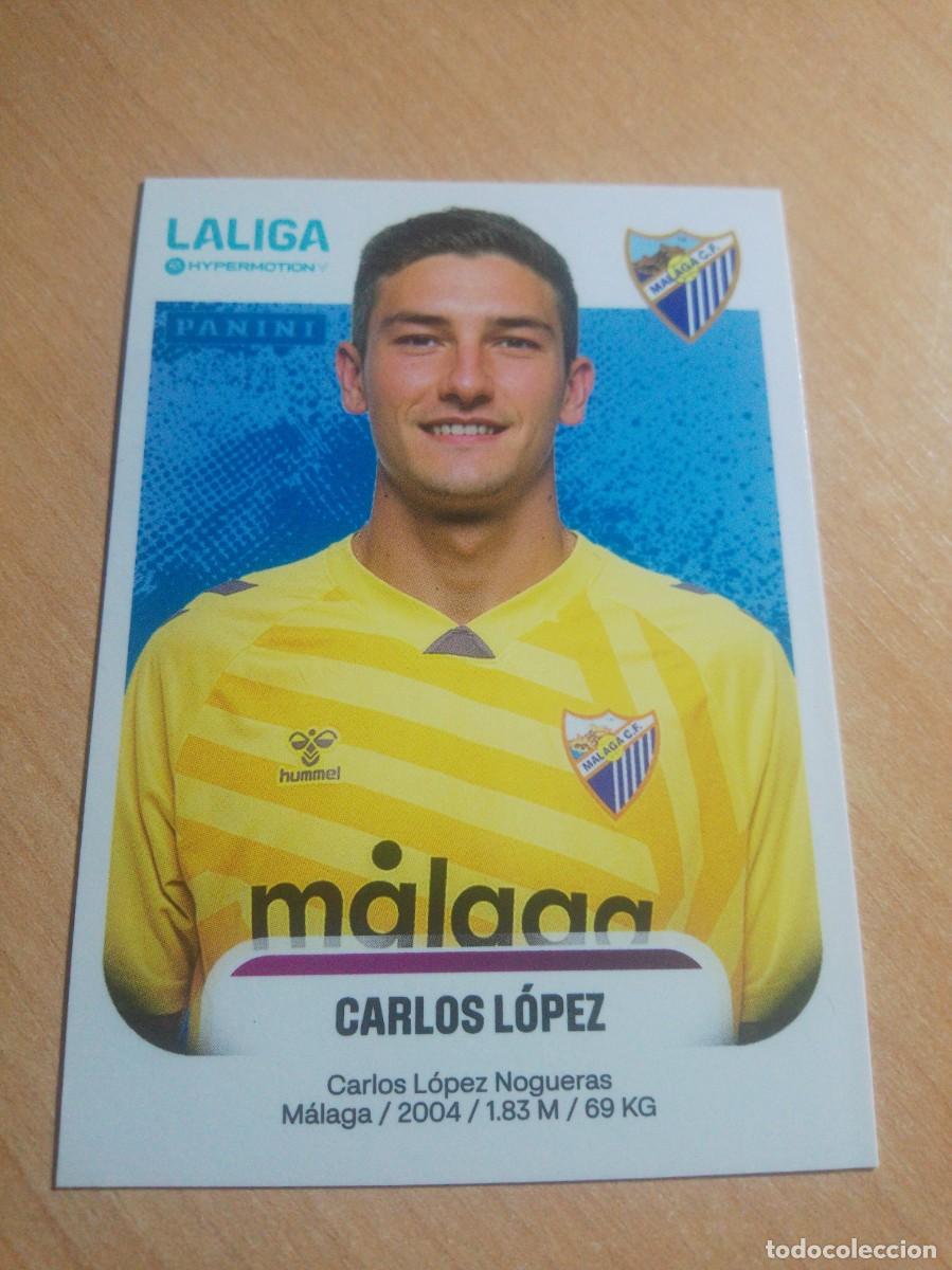 Cromos de Futebol: 290 CARLOS L&Oacute;PEZ DEL M&Aacute;LAGA 2&ordf; DIVISION HYPERMOTION 25 26 PANINI 2025 2026