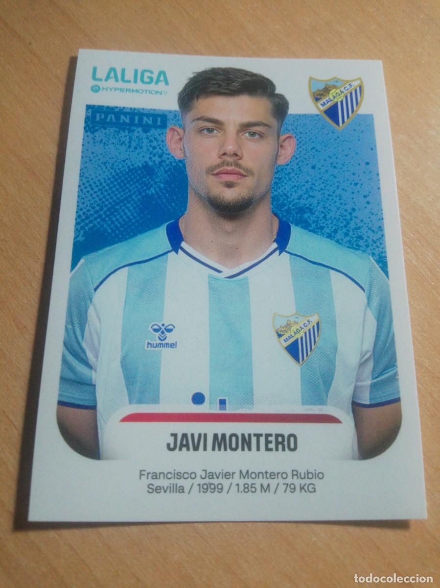 Cromos de F&uacute;tbol: 293 JAVI MONTERO DEL M&Aacute;LAGA 2&ordf; DIVISION HYPERMOTION 25 26 PANINI 2025 2026