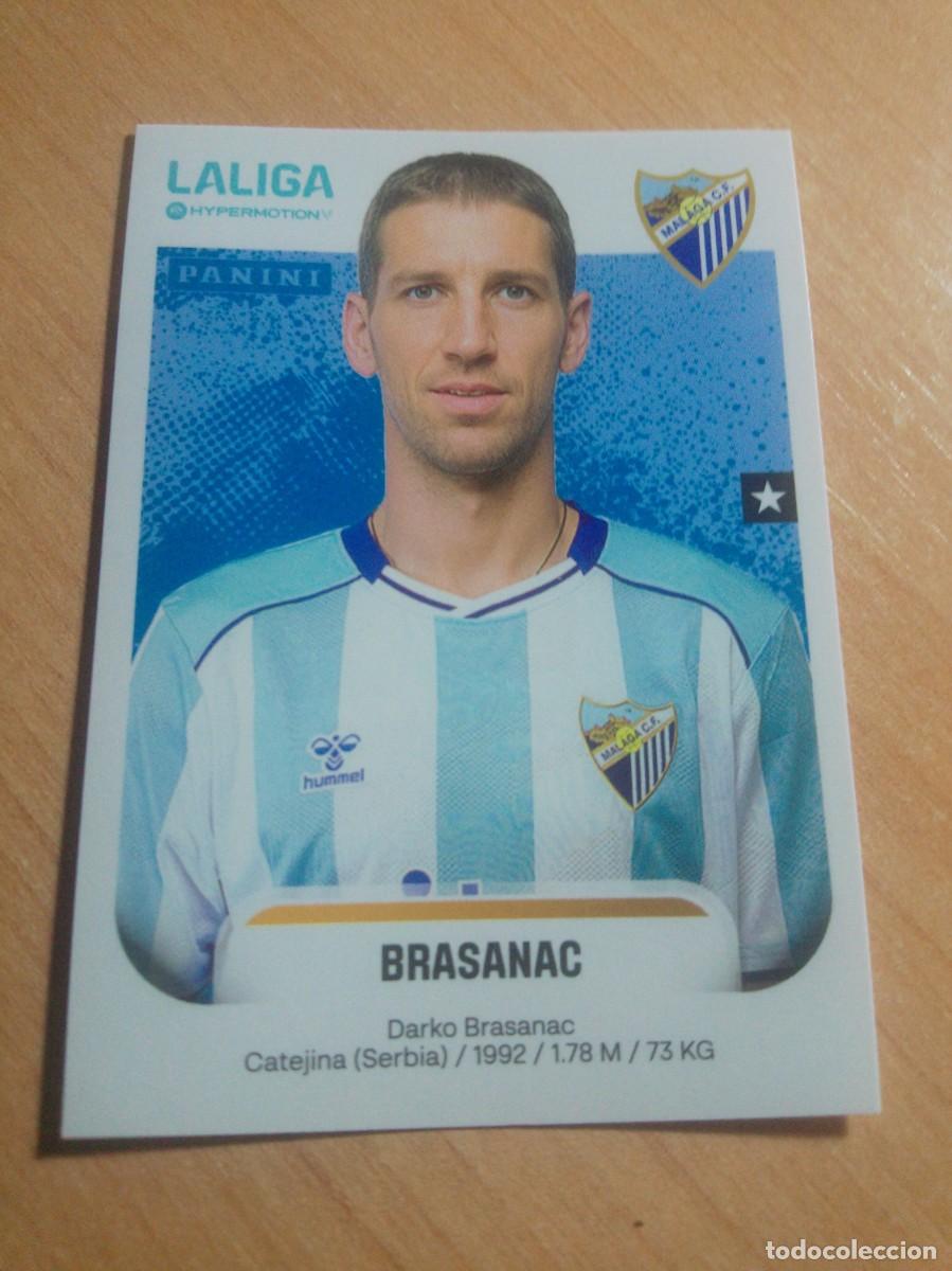Cromos de F&uacute;tbol: 296 A BRASANAC DEL M&Aacute;LAGA 2&ordf; DIVISION HYPERMOTION 25 26 PANINI 2025 2026
