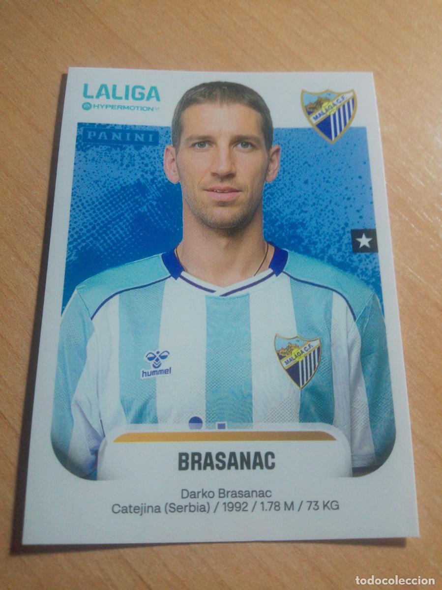 Cromos de F&uacute;tbol: 296 A BRASANAC DEL M&Aacute;LAGA 2&ordf; DIVISION HYPERMOTION 25 26 PANINI 2025 2026