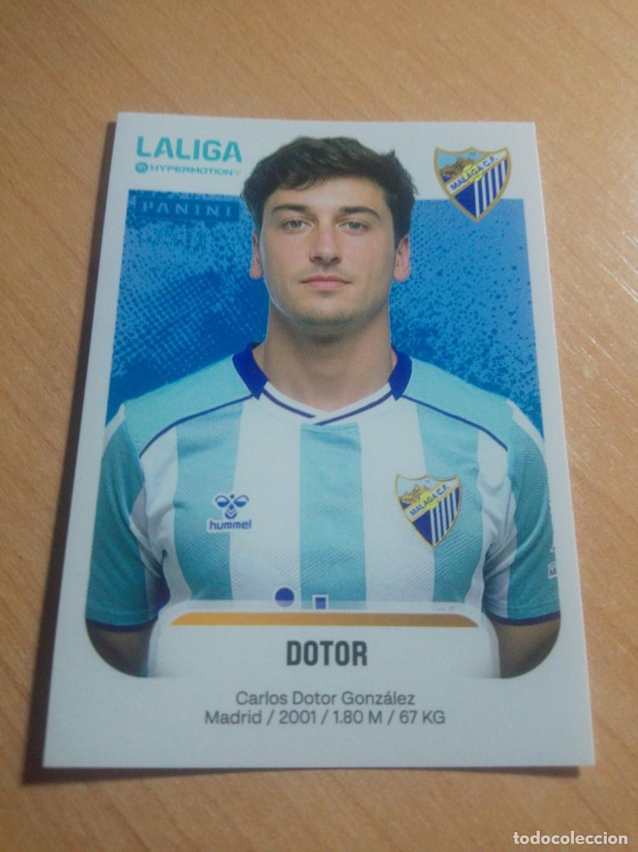 Cromos de F&uacute;tbol: 296 B DOTOR DEL M&Aacute;LAGA 2&ordf; DIVISION HYPERMOTION 25 26 PANINI 2025 2026