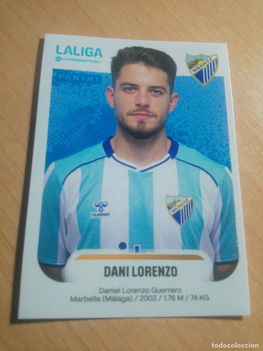 Cromos de F&uacute;tbol: 299 A DANI LORENZO DEL M&Aacute;LAGA 2&ordf; DIVISION HYPERMOTION 25 26 PANINI 2025 2026