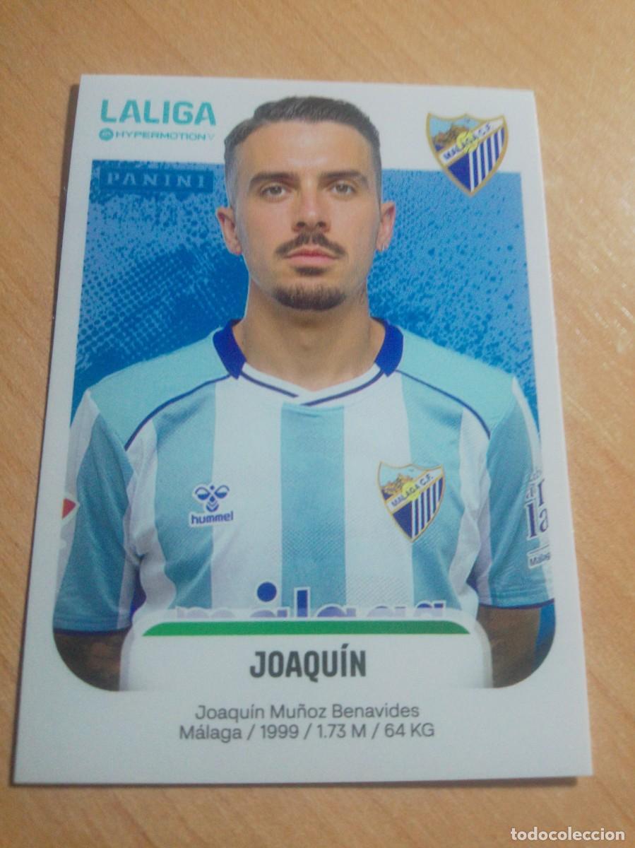 Cromos de F&uacute;tbol: 303 JOAQU&Iacute;N DEL M&Aacute;LAGA 2&ordf; DIVISION HYPERMOTION 25 26 PANINI 2025 2026