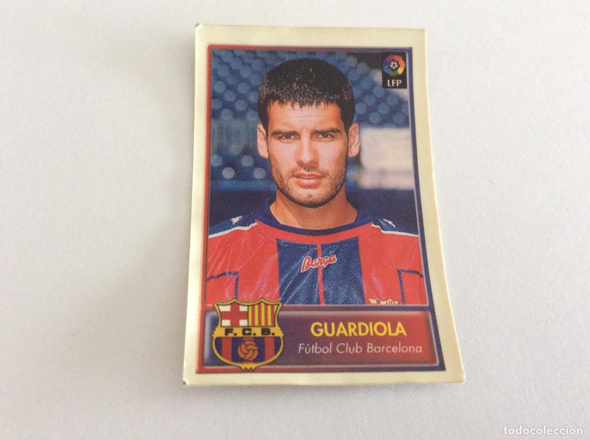 Cromos de F&uacute;tbol: Guardiola FC Barcelona Bollycao F&uacute;tbol 97-98 1997 1998