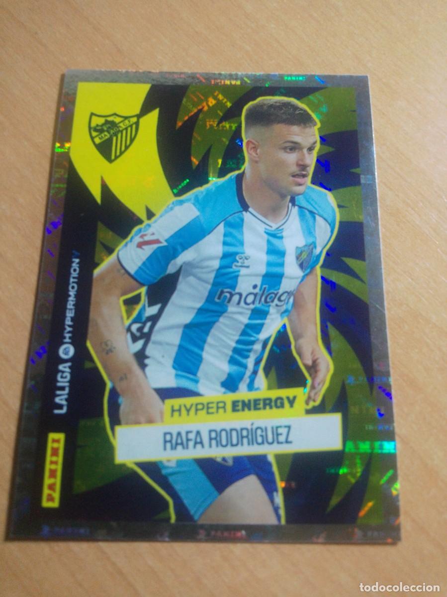 Cromos de F&uacute;tbol: 473 RAFA RODR&Iacute;GUEZ HYPER ENERGY DEL M&Aacute;LAGA 2&ordf; DIVISION HYPERMOTION 25 26 PANINI 2025 2026