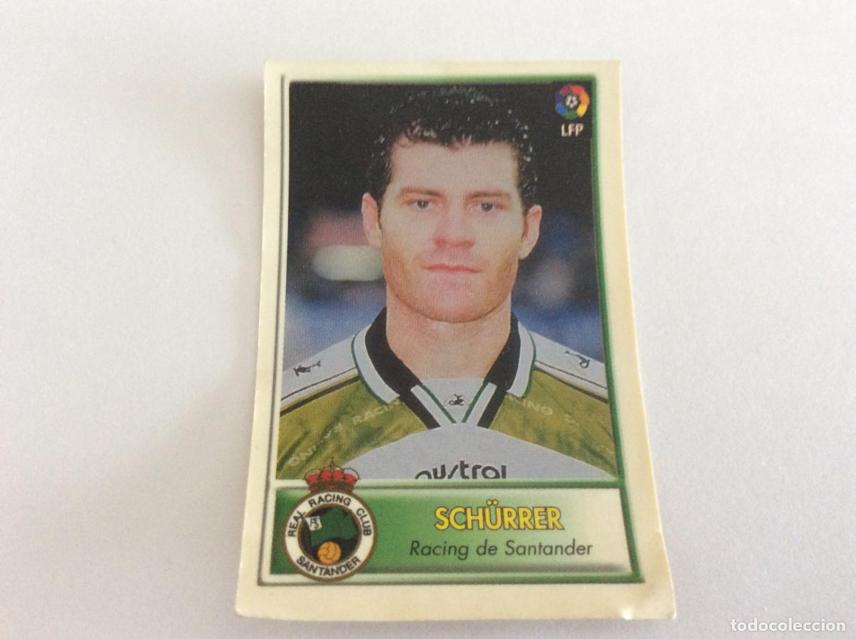Cromos de F&uacute;tbol: Sch&uuml;rrer Racing Santander Bollycao F&uacute;tbol 97-98 1997 1998
