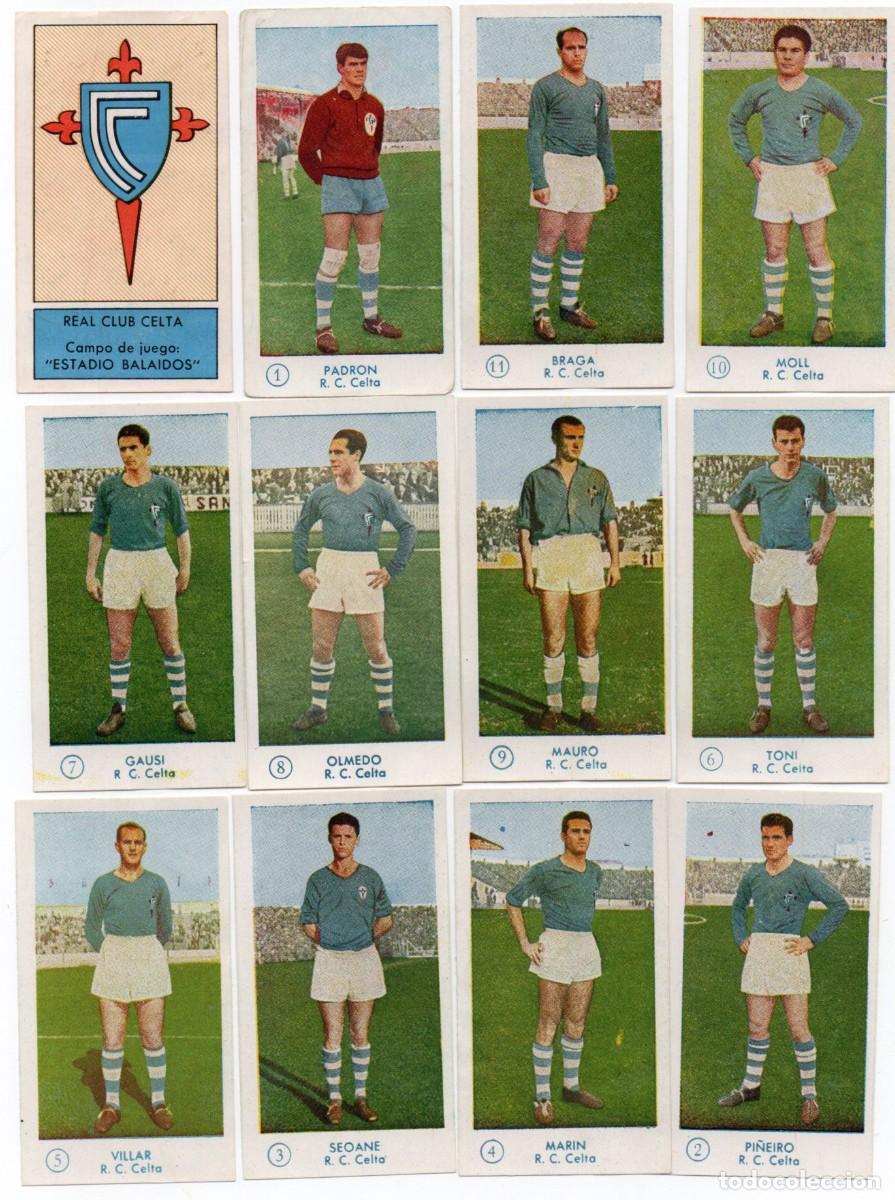 Cromos de F&uacute;tbol: CELTA 1957 DE GRAFICAS BACHENDE