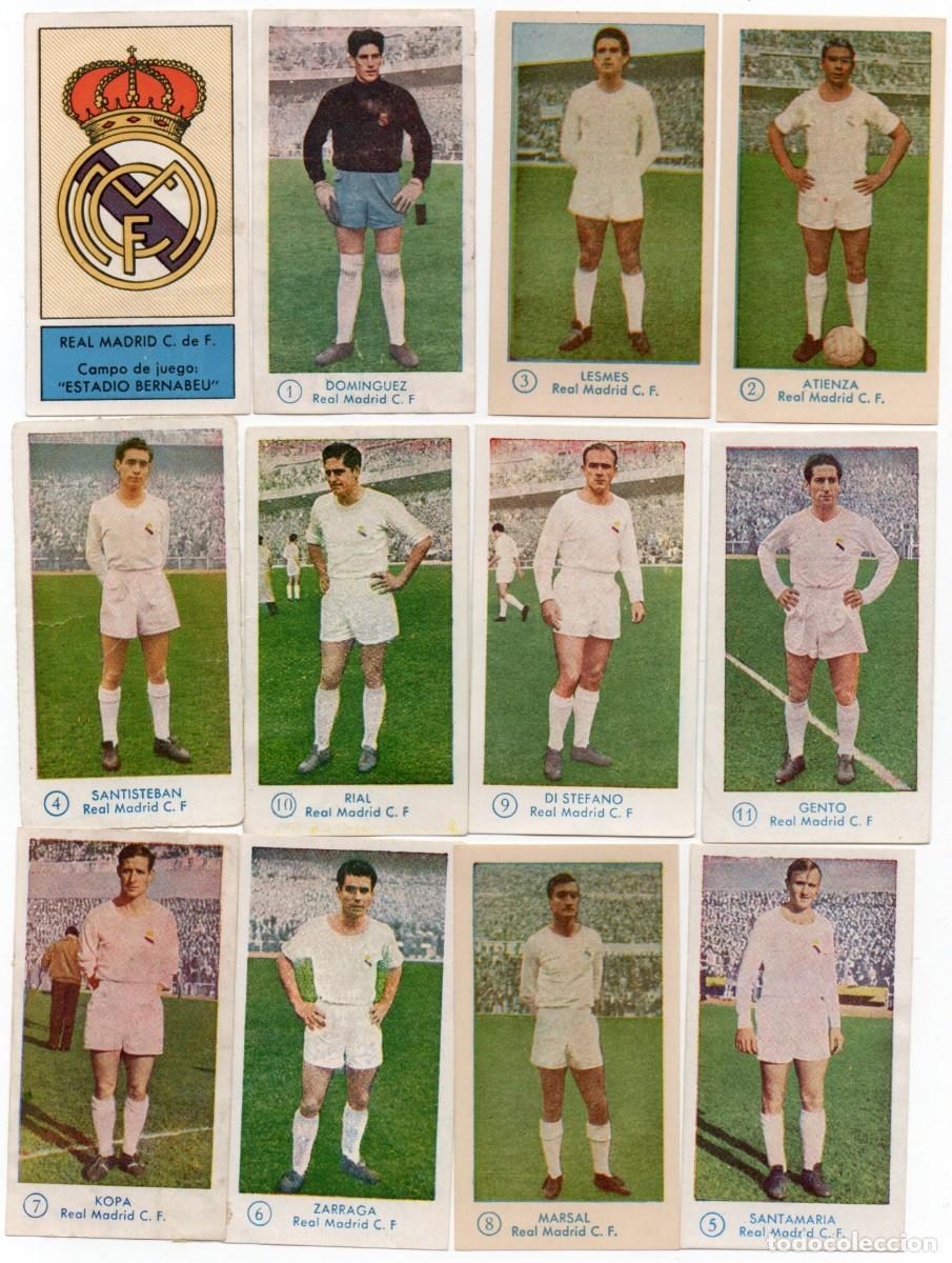 Football Stickers: REAL MADRID,1957, DE GRAFICAS BACHENDE