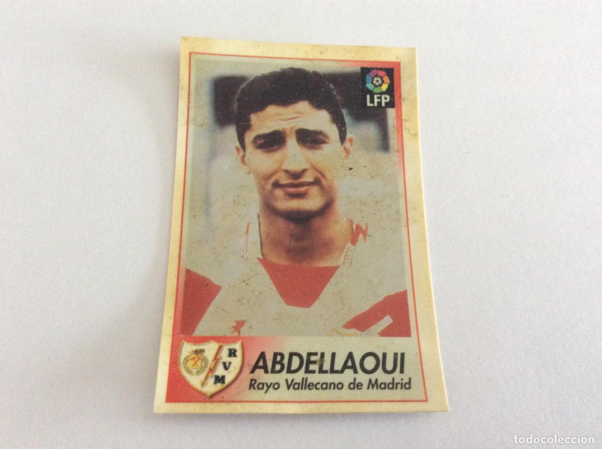 Football Stickers: Abdellaoui Rayo Vallecano Bollycao F&uacute;tbol 96-97 1996 1997